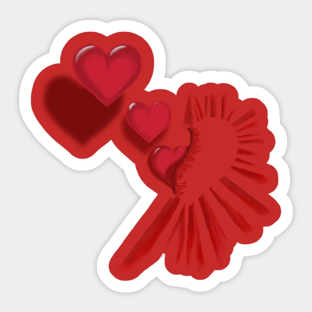 Pop Hearts Sticker by Cterio